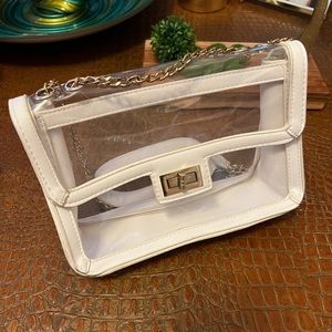 White & Transparent Bag